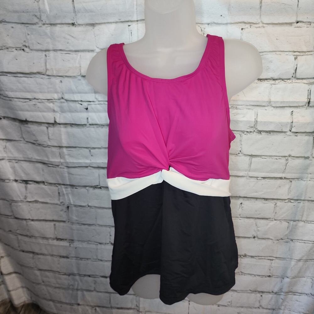Craft & Barrow Tankini with Full Back